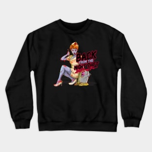 Emergency Night Shift Zombie Nurse Crewneck Sweatshirt